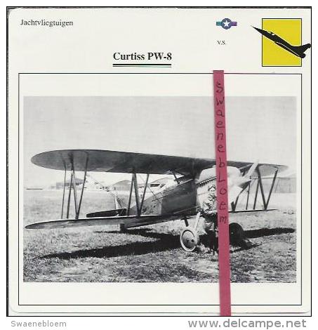 Vliegtuigen.- Curtiss PW-8 - Jachtvliegtuigen. -  V.S. - U.S.A. - Airplanes