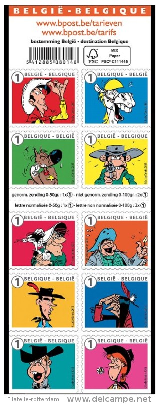 België / Belgium - Postfris / MNH - Booklet Lucky Luke 2015 - Ongebruikt