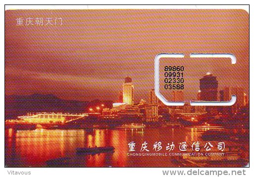 GSM  VILLE Carte  Chine B 280 - Paysages