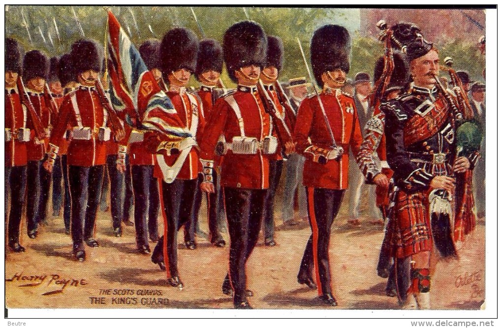 CPA LONDON KINGS GUARDS  ( Scots Guards ) 3811 - Buckingham Palace