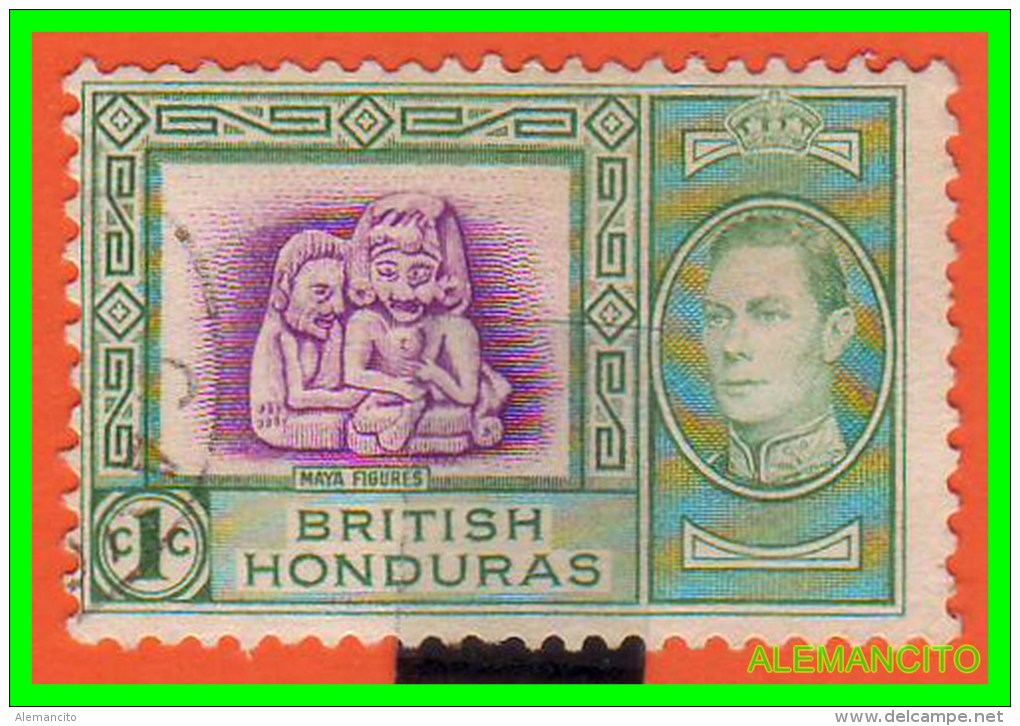 GRAN BRETAÑA BRITISH -HONDURAS  SELLO AÑO 1938 - Honduras Británica (...-1970)