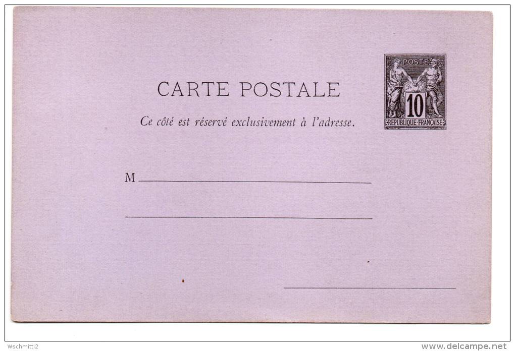 FRANKREICH Uralte Carte Postale (Allegorie) - Ungebraucht In SUPER Erhaltung - PAM