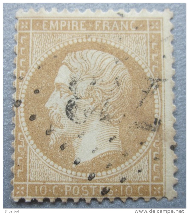 B0228 - France - 1862-74 - Sc. 25 - 1863-1870 Napoléon III. Laure