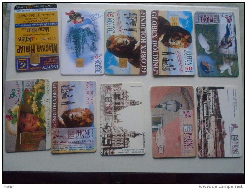 Old Phonecards  HUNGARY  - 10  Pcs - D137312 - Hongrie