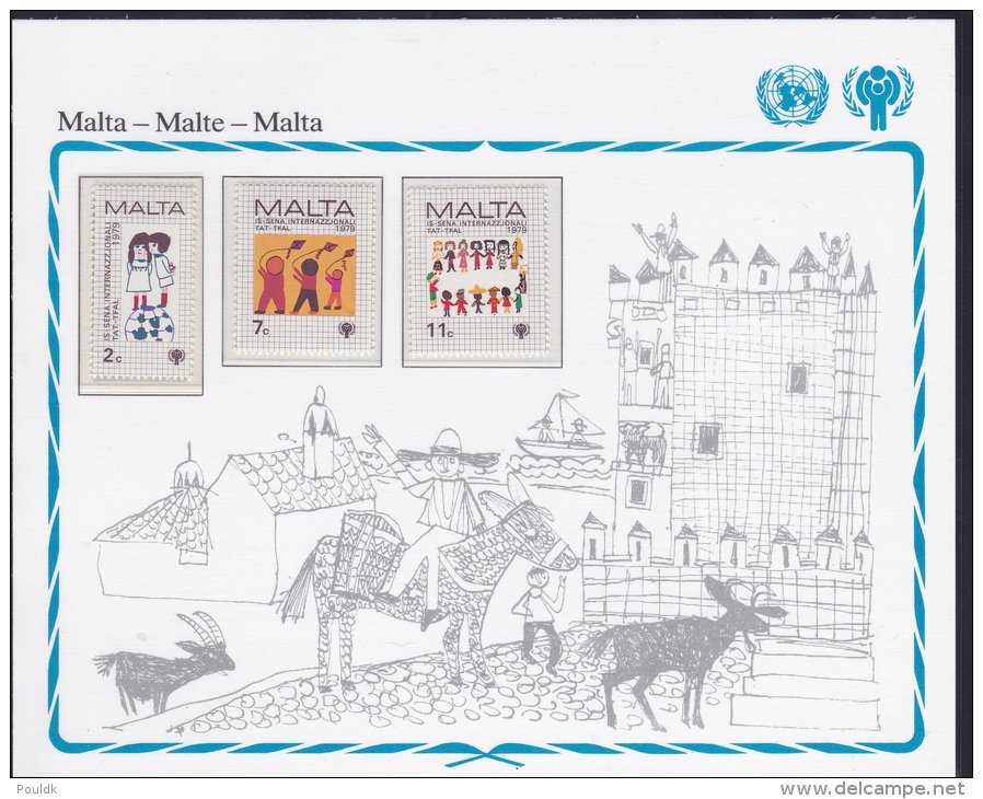 Malta 1979 International Year Of The Child - MNH/**  (H22-2) - Other & Unclassified