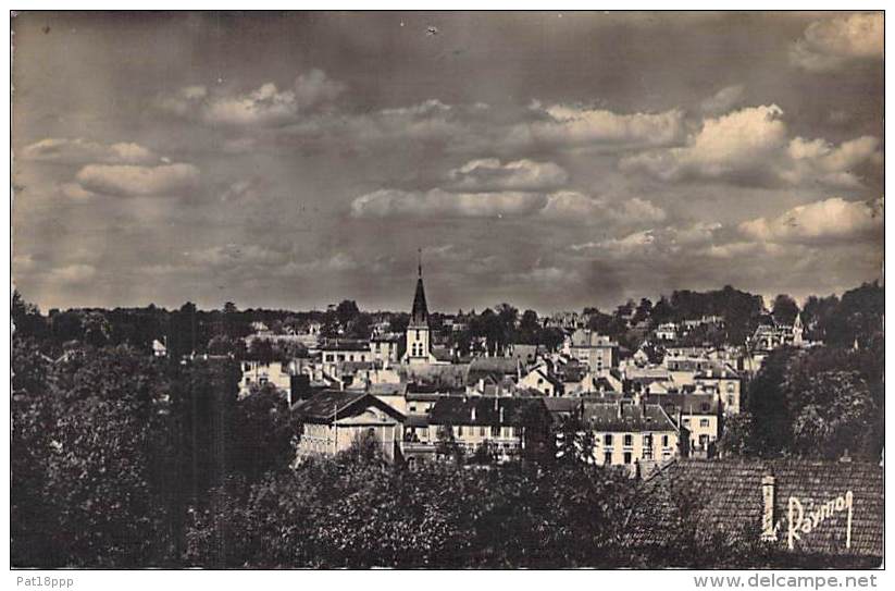 91 - BRUNOY - Vue Générale - CPSM Dentelée Noir Blanc Format CPA 1948 - Essonne - Brunoy