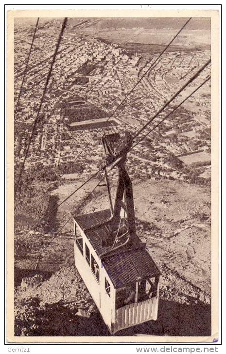 SOUTH AFRICA / SÜDAFRIKA - CAPE TOWN, Cable-car, 1951 - South Africa