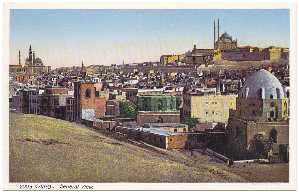 CAIRO, Egypt, 1900-1910´s; General View - Cairo