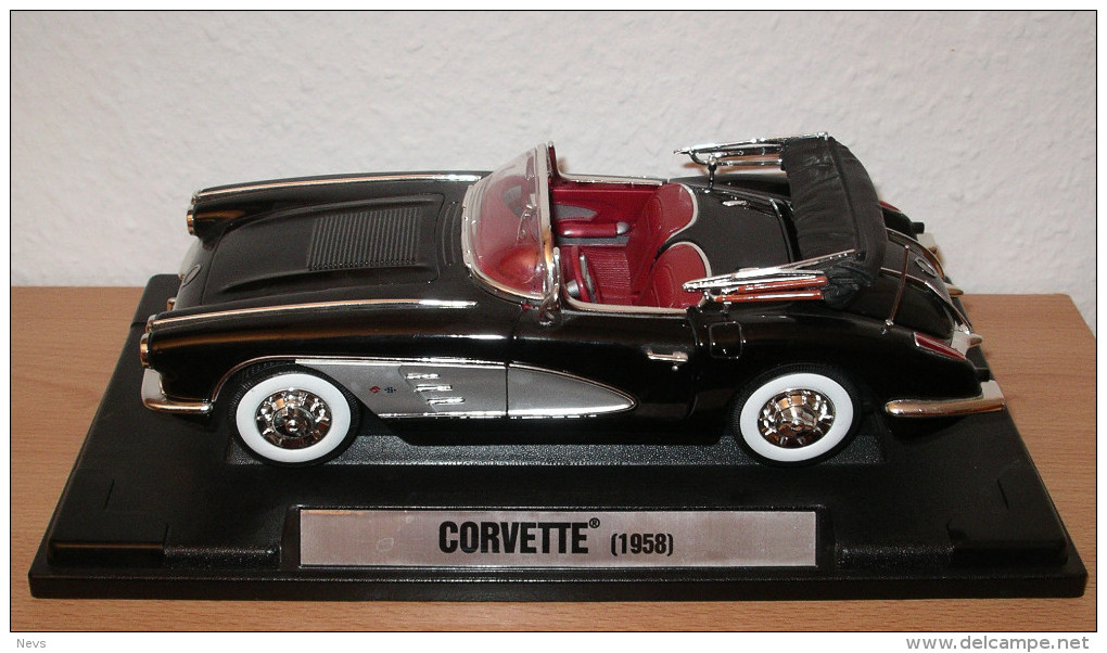 Corvette Von 1958 Von Motor Max - Autres & Non Classés