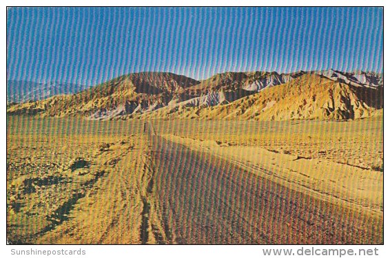 The Golden Hills With Their Ever Changing Color Death Valley National Monument Death Valley California - Death Valley