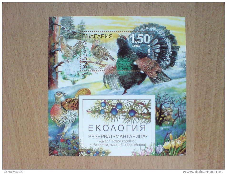 BULGARIA 2013 FAUNA Animals Ecology NATIONAL PARK MANTARITSA - Fine S/S MNH - Neufs