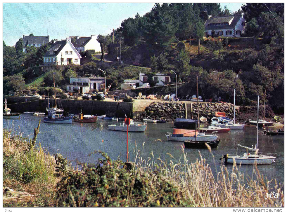 CPM Port De Merrien Entre Brigneau Et Doélan  Clohars Carnoet - Clohars-Carnoët