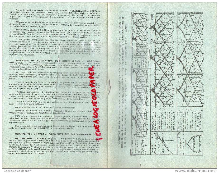 87 - SAINT YRIEIX -ST YRIEIX- CATALOGUE PEPINIERES FRUITIERES J. GRIMON- INGENIEUR HORTICULTURE- 2 AV. DE LIMOGES- - 1950 - ...