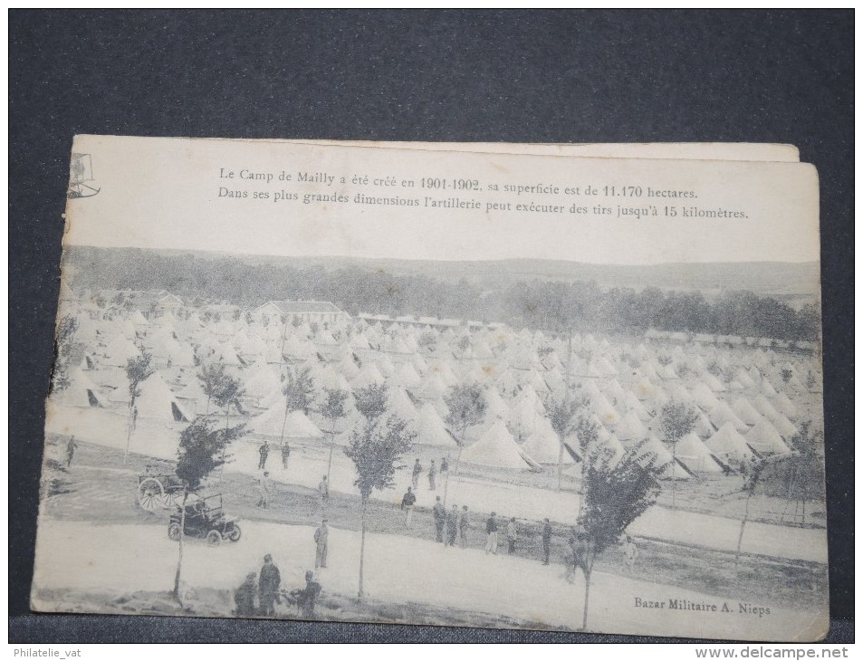 MILITARIA - Double Carte Panorama Du Camp De Mailly - Pas Courant - A Voir - P 16656 - Marrakech