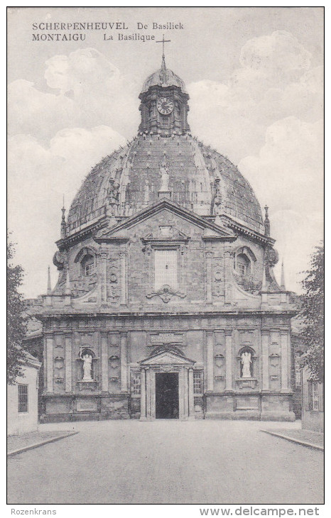 Scherpenheuvel De Basiliek 1922 Mooie Stempel Postzegel (In Zeer Goede Staat) - Scherpenheuvel-Zichem
