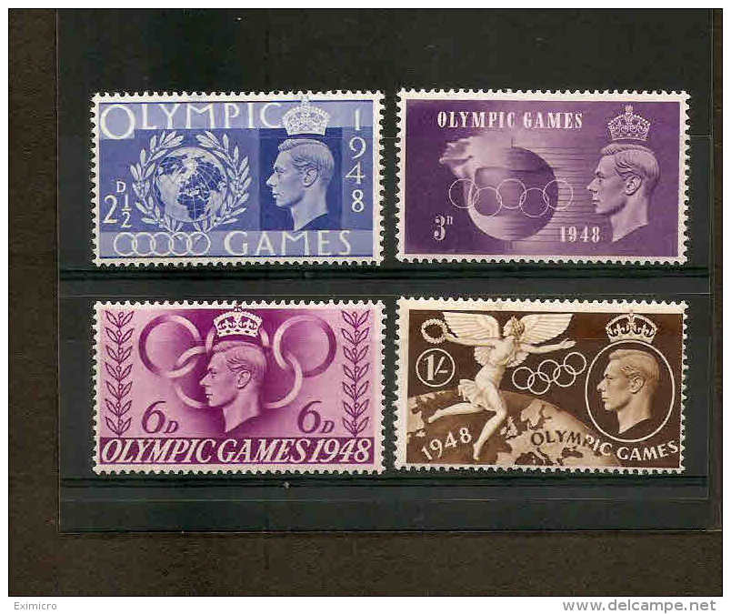 GREAT BRITAIN 1948 OLYMPICS SET  SG 495/498 UNMOUNTED MINT Cat £8 - Nuovi