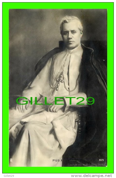 RELIGIONS - PIUS X - LE PAPE PIE X - BY RICH BONG IN 1903 - Papes