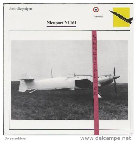 Vliegtuigen.- Nieuport Ni 161 - Jachtvliegtuigen. -  Frankrijk - Aviones