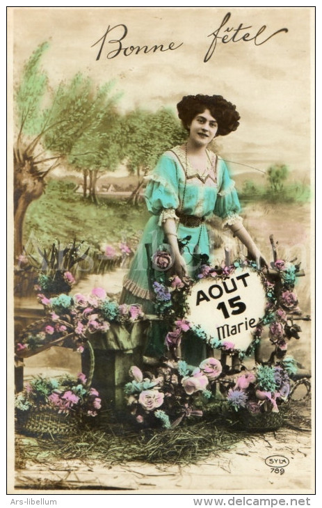 Postcard / CP / Postkaart / Femme / Woman / Lady / Moederdag / Ed. Syla No 789 / 1918 - Fête Des Mères