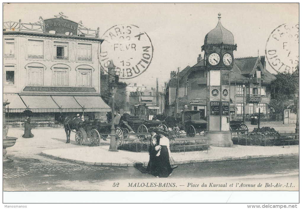 162/24 - ZONE NON OCCUPEE - Carte-Vue En SM ADINKERKE 1915 Vers La France - Exp. CT IDA Belge - Unbesetzte Zone