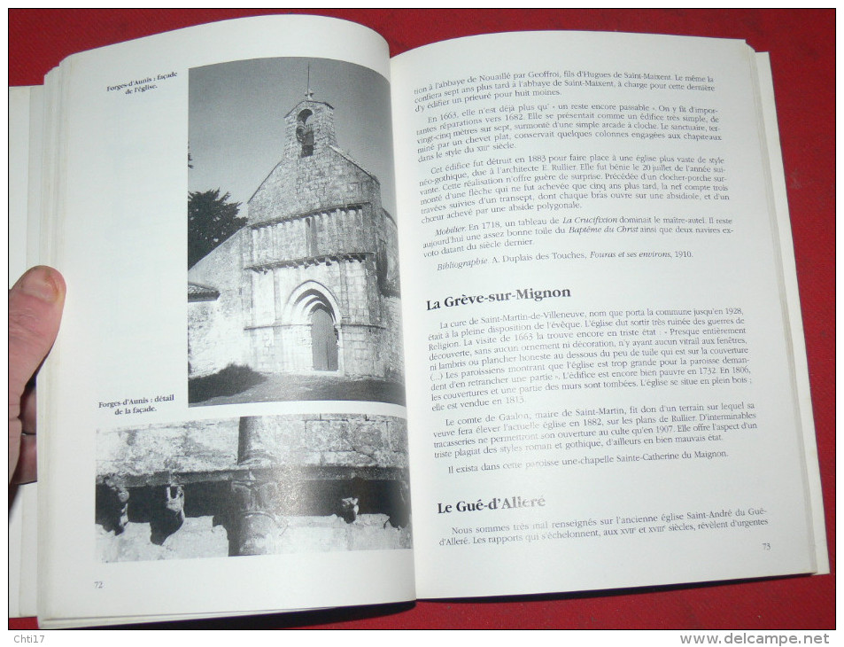 LES EGLISES D AUNIS / 90 COMMUNES / 120 MONOGRAPHIES / AIGREFEUILLE / PERIGNY / MARANS / L HOUMEAU / LA JARNE / LOIX /