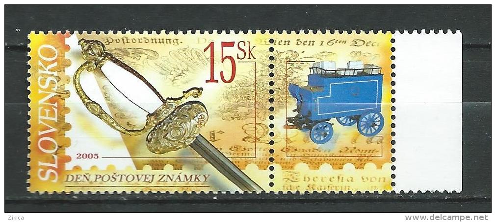 Slovakia 2005 Postage Stamp Day.Mi - 526.MNH - Neufs