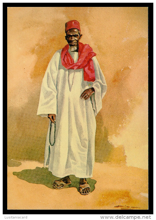 GUINÉ-BISSAU - COSTUMES - Mandinga ( Ed. Agencia Geral De Ultramar)  Carte Postale - Guinea-Bissau