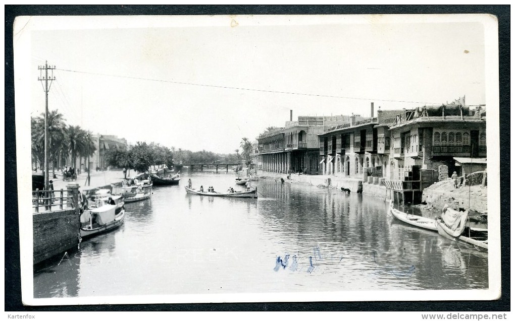 Basra, Basrah _ 3, Bassora, Original Photo, Foto, Irak, Iraq, Ca. 1925 - 1930 - Irak