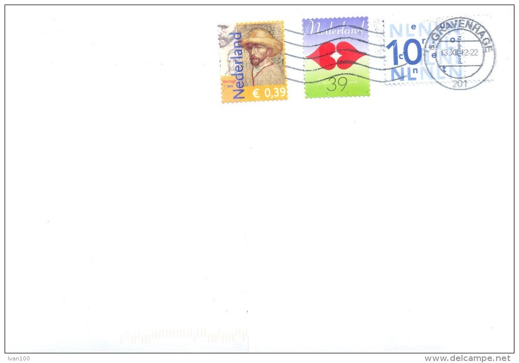 2012 Netherlands, The Letter By Ordinary Post To Moldova - Storia Postale