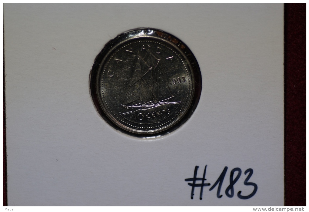 Canada 10 Cents 1993 Km#183 - Canada