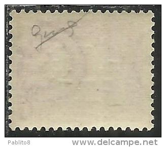 TRIESTE A 1947 - 1949 AMG-FTT OVERPRINTED SEGNATASSE POSTAGE DUE TASSE TAXES LIRE 8 MNH BEN CENTRATO FIRMATO SIGNED - Strafport