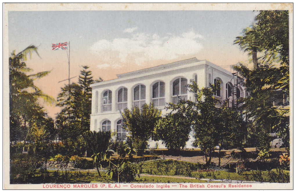 LOURENCO MARQUES, Mozambique, 1900-1910's; Consulado Ingles, The British Consul's Residence - Mozambique