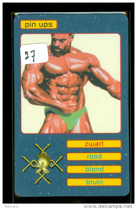 TELEFOONKAART * SFOR * PIN UPS  (27) NEDERLAND FL 50,00 Soldiers On Mission LIMITED EDITION * TELECARTE * PHONECARD - Leger