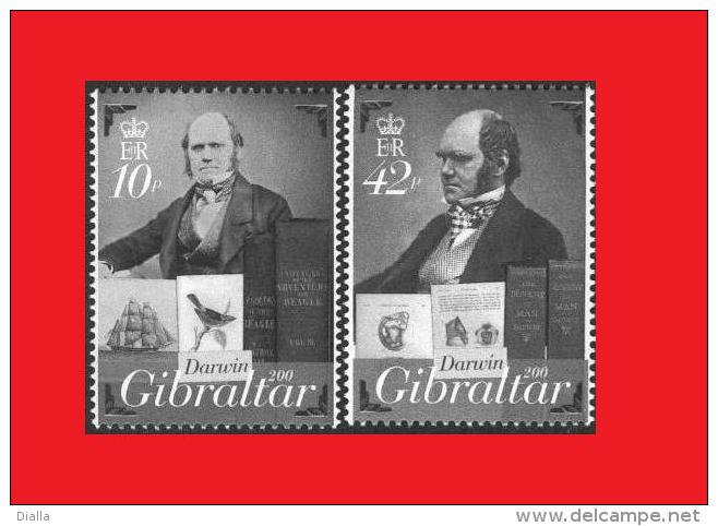 Gibraltar 2009, Darwin Bird  Blue-and-yellow Tanager / Oiseau Tangara Fourchu MNH ** - Passereaux