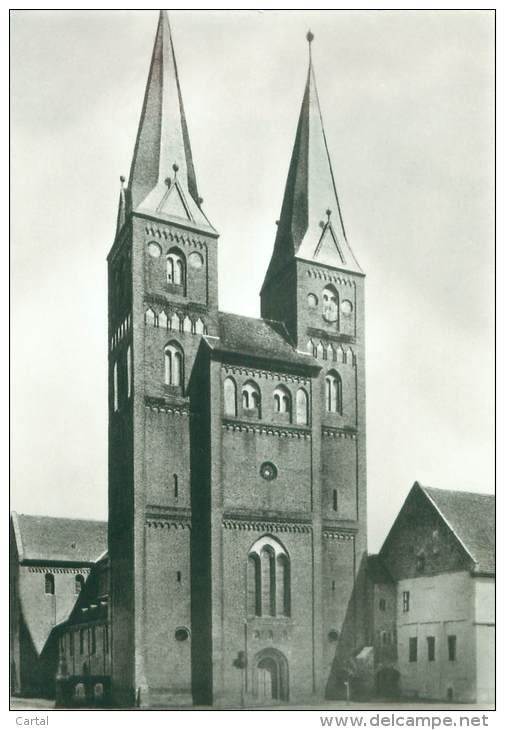 CPM - JERICHOW (Kr. Genthin) - Klosterkirche, Westfassade - Genthin
