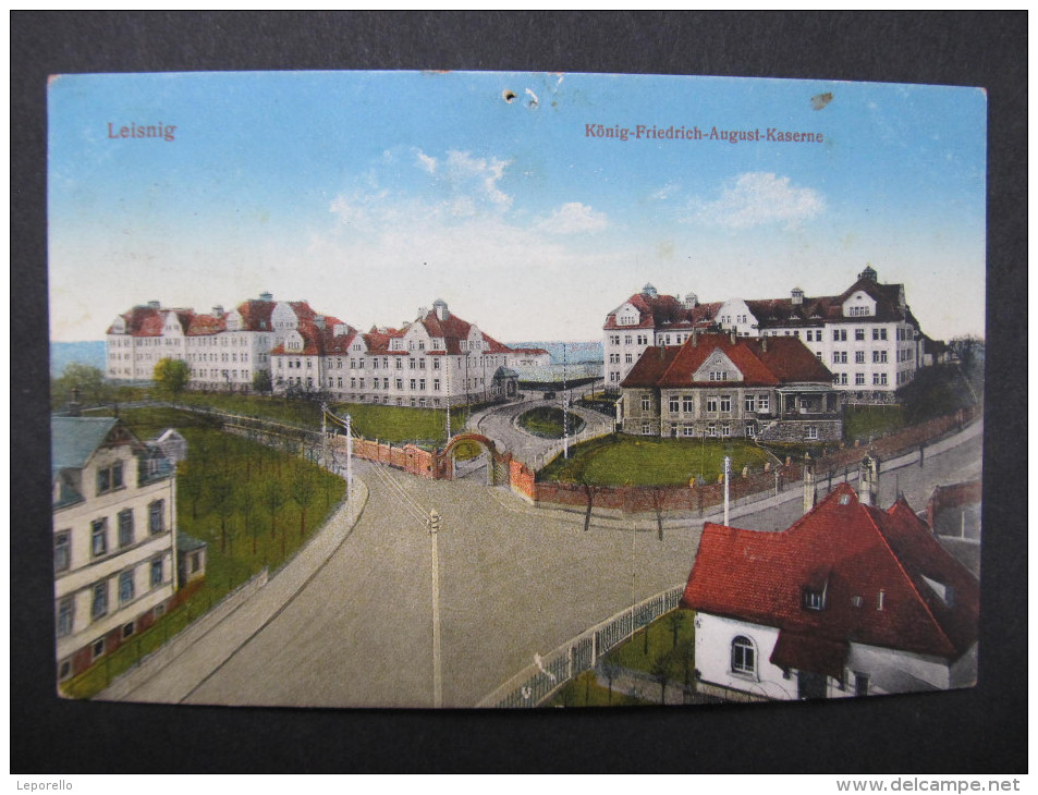 AK LEISNIG Kaserne 1919  / D*19179 - Leisnig