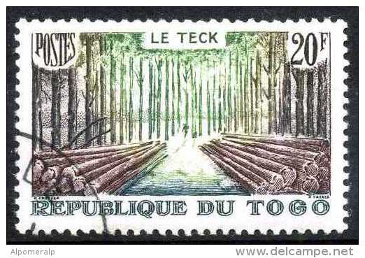 Togo / France 1959 Yt 289 Definitives | Trees, Teakwood - Usati