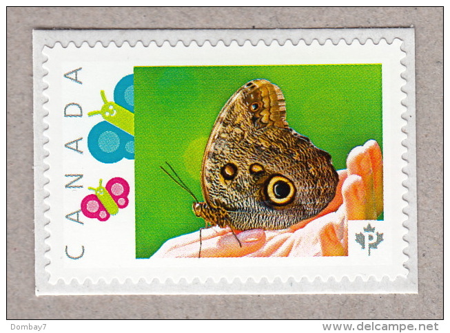 BUTTERFLY ON HAND Spectacular Picture Postage MNH Stamp Canada 2016 [p16/02sn11] - Vlinders