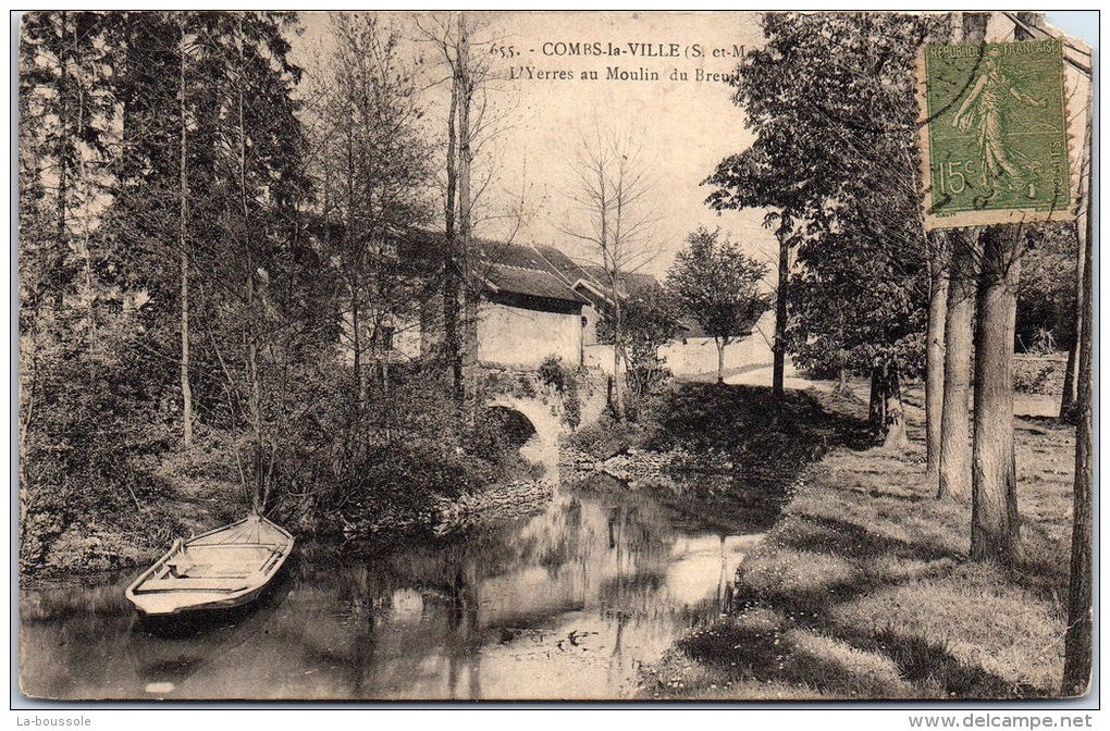 77 COMBS LA VILLE --- L'hyerres Au Moulin Du Breuil. - Combs La Ville