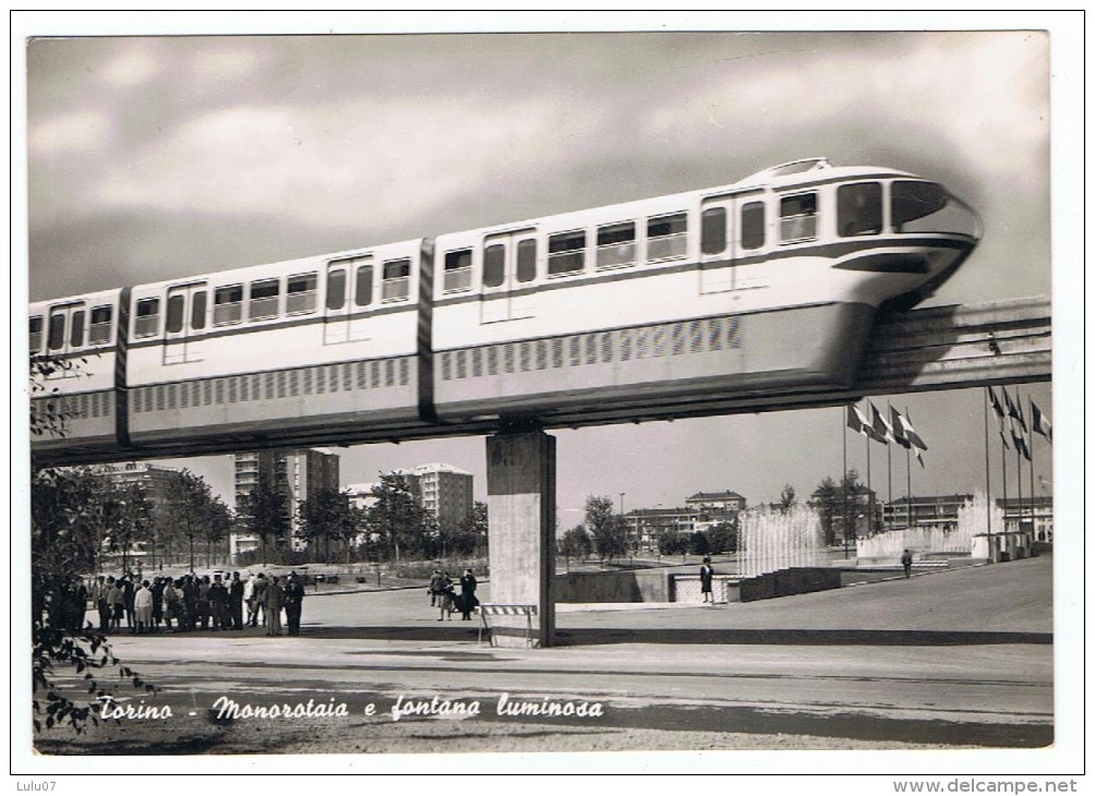 Torino    Monorotaia   Photo Véritable - Transportes