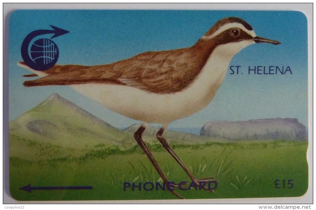 ST HELENA - GPT - £15 - 3CSHC - Wirebird - Mint - Isola Sant'Elena