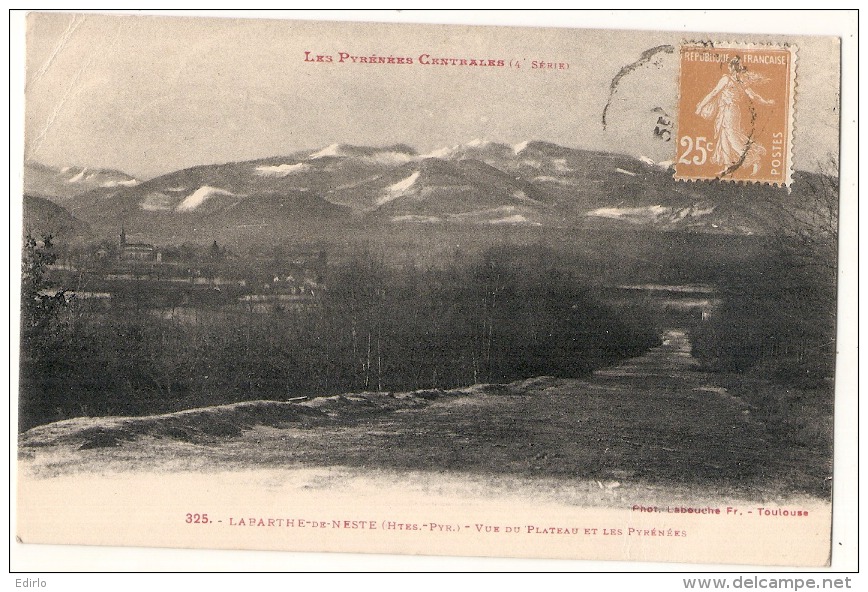 LABARTHE DE NESTE  Vue Du Plateau  TTB éd Labouche - La Barthe De Neste