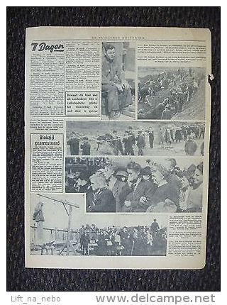 WWII WW2 Underground Newspaper Dutch "De Vliegende Hollander" No.130  23.04.1945 - Ohne Zuordnung