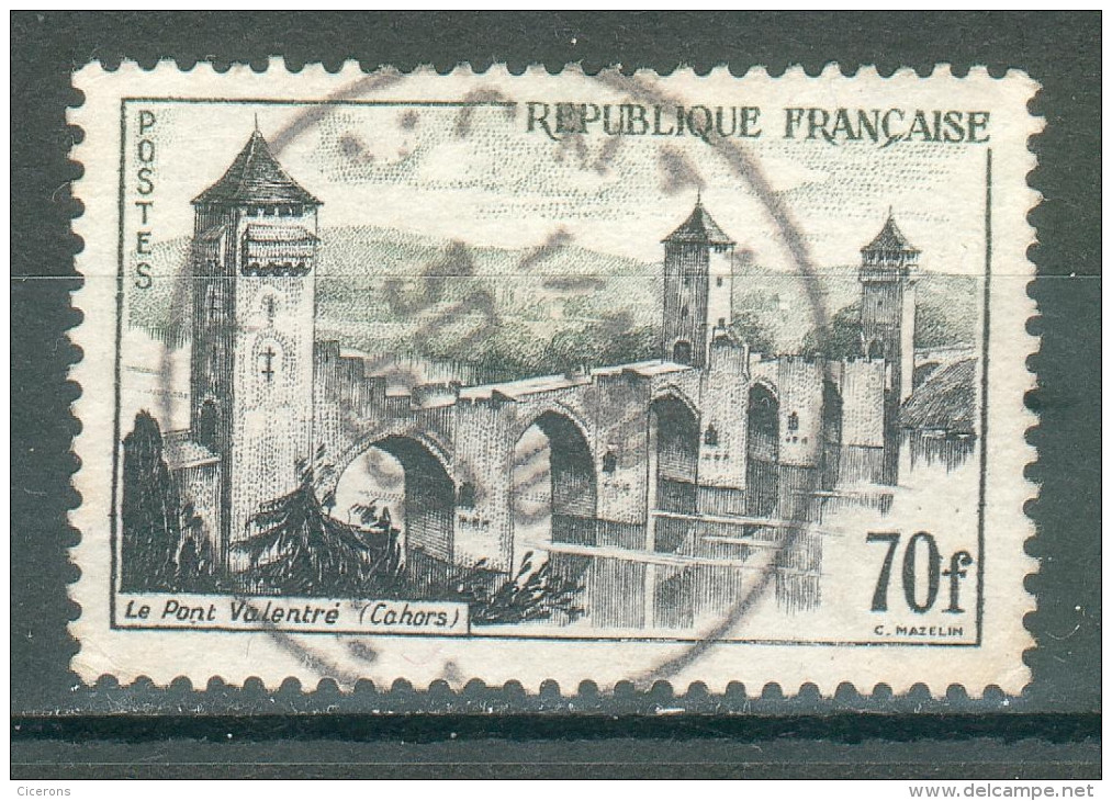 Collection FRANCE ; 1957 ; Y&T N° 1119 ; Lot :  ; Oblitéré - Oblitérés