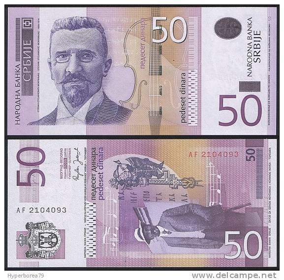 Serbia P 40 A - 50 Dinara 2005 - UNC - Serbia