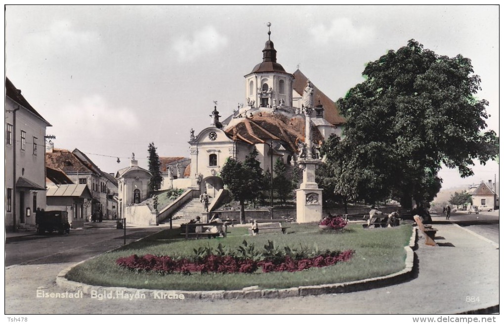 AUTRICHE----EISENSTADT--bgld.haydn Kirche-----voir 2 Scans - Eisenstadt