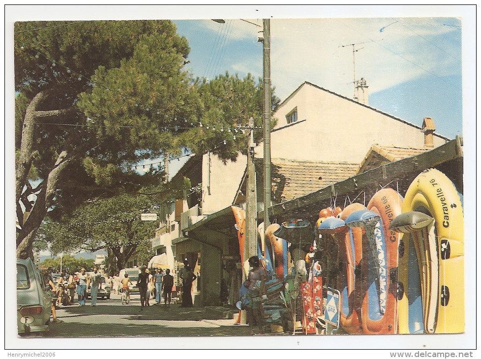 Var - 83 - La Capte Centre Ville Hyères Les Palmiers Commerce Animé 1975 - Hyeres