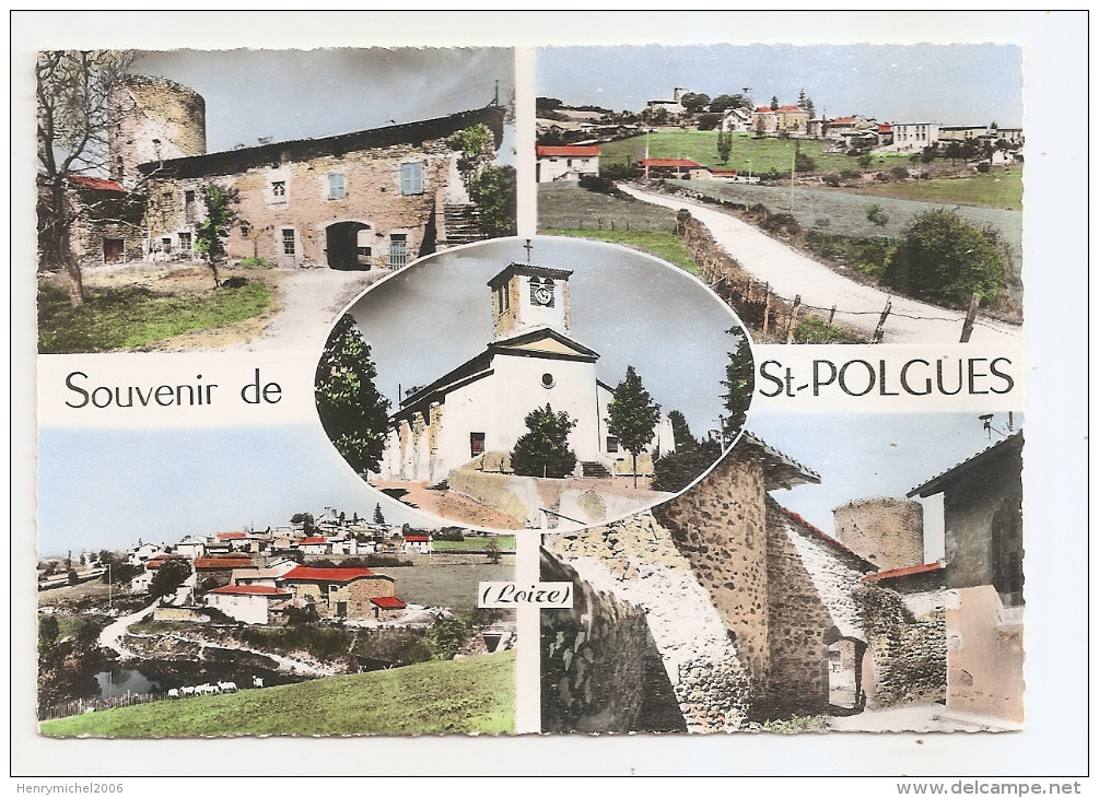 Loire - 42 - Souvenir De Saint St Polgues - Altri & Non Classificati