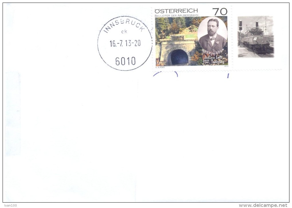 2013. Austria, The Letter By Ordinary Post To Moldova - Lettres & Documents