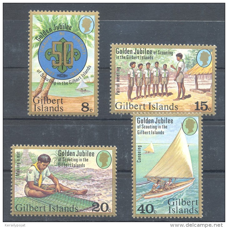 Gilbert & Ellice Islands - 1977 Scouts MNH__(TH-7149) - Gilbert & Ellice Islands (...-1979)